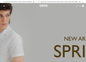 How shopatmeme.com looks like on a tablet such as an iPad.