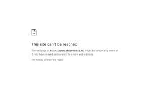 How shopmania.es looks like on a tablet such as an iPad.