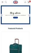How shopwithcaa.com looks like on a mobile device such as an iPhone.