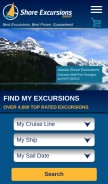 How shoreexcursionsgroup.com looks like on a mobile device such as an iPhone.