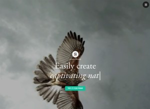 How shorthand.com looks like on a tablet such as an iPad.