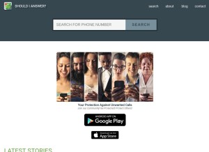 How shouldianswer.com looks like on a tablet such as an iPad.