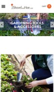How shovelandhoe.com looks like on a mobile device such as an iPhone.