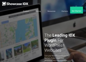 How showcaseidx.com looks like on a tablet such as an iPad.