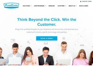 How showroomlogic.com looks like on a tablet such as an iPad.