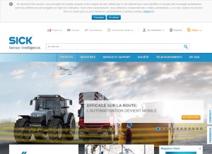 How sick.com looks like on a tablet such as an iPad.