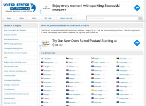 How siclists.com looks like on a tablet such as an iPad.