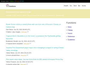 How sidenote.link looks like on a tablet such as an iPad.