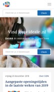 How sidn.nl looks like on a mobile device such as an iPhone.