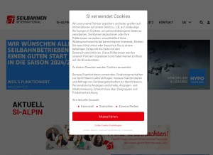 How simagazin.com looks like on a tablet such as an iPad.
