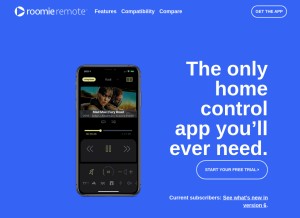 How simplecontrol.com looks like on a tablet such as an iPad.