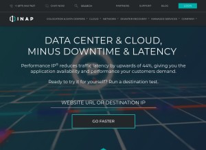 How singlehop.com looks like on a tablet such as an iPad.