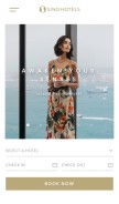 How sino-hotels.com looks like on a mobile device such as an iPhone.