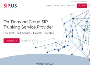 How sip.us looks like on a tablet such as an iPad.