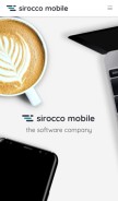 How siroccomobile.com looks like on a mobile device such as an iPhone.