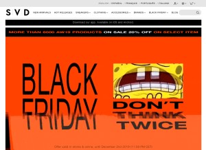 How sivasdescalzo.com looks like on a tablet such as an iPad.