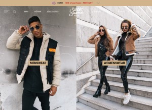 How sixthjune.com looks like on a tablet such as an iPad.