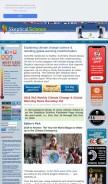 How skepticalscience.com looks like on a mobile device such as an iPhone.