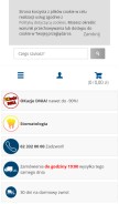 How sklep.meringer.pl looks like on a mobile device such as an iPhone.