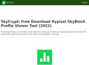 How skycryptpro.com looks like on a tablet such as an iPad.