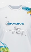 How skydivingapparel.com looks like on a mobile device such as an iPhone.