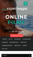 How sledujfilmy.online looks like on a mobile device such as an iPhone.