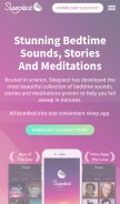 How sleepiest.com looks like on a mobile device such as an iPhone.