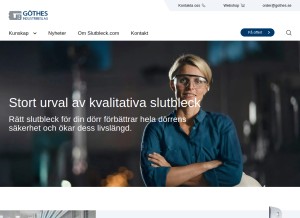 How slutbleck.com looks like on a tablet such as an iPad.