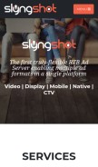 How slyngshot.io looks like on a mobile device such as an iPhone.