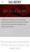 How sm360.ca looks like on a mobile device such as an iPhone.