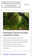 How smaczneobrazy.pl looks like on a mobile device such as an iPhone.