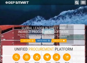 How smartbygep.com looks like on a tablet such as an iPad.