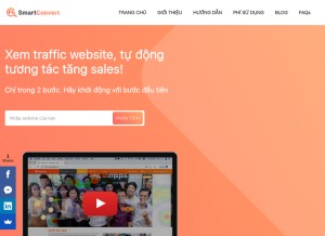 How smartconvert.co looks like on a tablet such as an iPad.