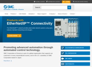 How smcusa.com looks like on a tablet such as an iPad.