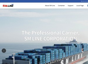 How smlines.com looks like on a tablet such as an iPad.