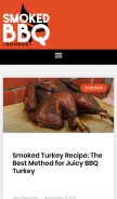 How smokedbbqsource.com looks like on a mobile device such as an iPhone.
