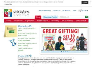 How smp.org looks like on a tablet such as an iPad.