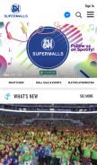 How smsupermalls.com looks like on a mobile device such as an iPhone.