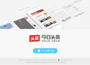 How snssdk.com looks like on a tablet such as an iPad.