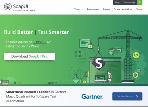 How soapui.org looks like on a tablet such as an iPad.