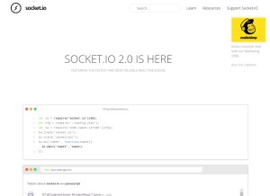 How socket.io looks like on a tablet such as an iPad.
