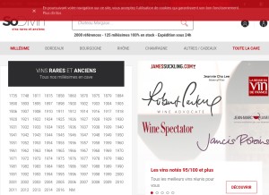How sodivin.fr looks like on a tablet such as an iPad.