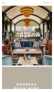 How sohofarmhouse.com looks like on a mobile device such as an iPhone.
