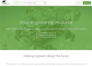 How solidprofessor.com looks like on a tablet such as an iPad.
