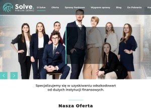 How solve.org.pl looks like on a tablet such as an iPad.