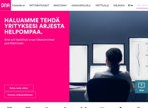 How songnet.fi looks like on a tablet such as an iPad.