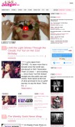 How soshified.com looks like on a mobile device such as an iPhone.