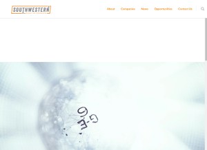 How southwestern.com looks like on a tablet such as an iPad.