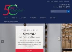 How southwestsolutions.com looks like on a tablet such as an iPad.
