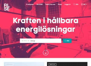 How sp.se looks like on a tablet such as an iPad.